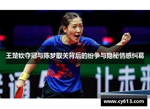 王楚钦夺冠与陈梦取关背后的纷争与隐秘情感纠葛
